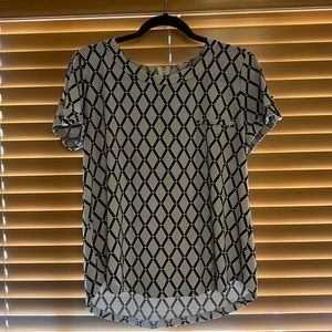 Black & White casual dressy shirt